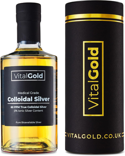 True Colloidal Silver 60 PPM - Free from Ionic Silver - 500Ml Glass Bottle - Picture 12 of 12