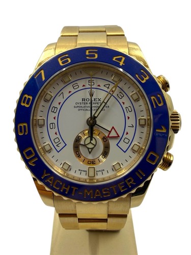 ROLEX Yacht-Master 116688, 44mm, 18K Yellow Gold, White Dial