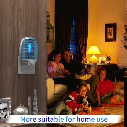 Indoor Bug Zappers, Flying Insect Trap Plug-in, Mosquitoes Killer, Fly Traps ... - Picture 6 of 8
