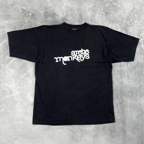 Camiseta De Colección Artic Monkeys Gira Reino Unido Años 2000 Desteñida Negra Talla M - Imagen 1 de 18