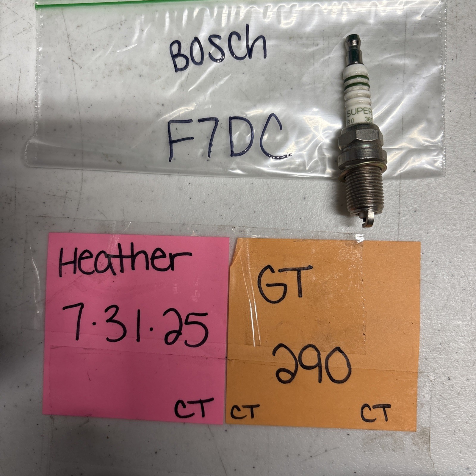 Bosch Super Spark Plug - #F7DC NOS