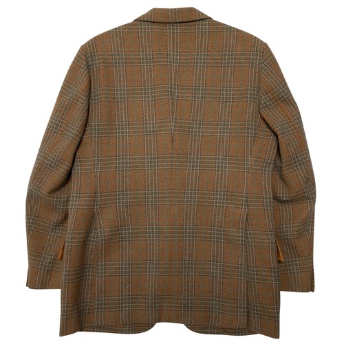 Henry Smith (England) Vintage, 1970s, Drape Cut, Prince of Wales, Estate Tweed - Picture 8 of 8