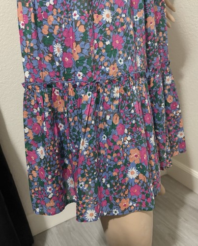 RAILS WOMEN'S AMELIA FLORAL MIDI DRESS MULTI COLOR SUMMER DRESS CASUAL DRESS S - Picture 8 of 13