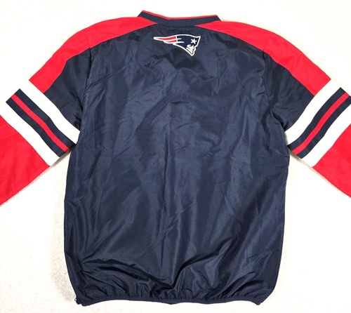 New England Patriots NFL Team Apparel Lightweight Windbreaker Men's M Pullover - Picture 3 of 16