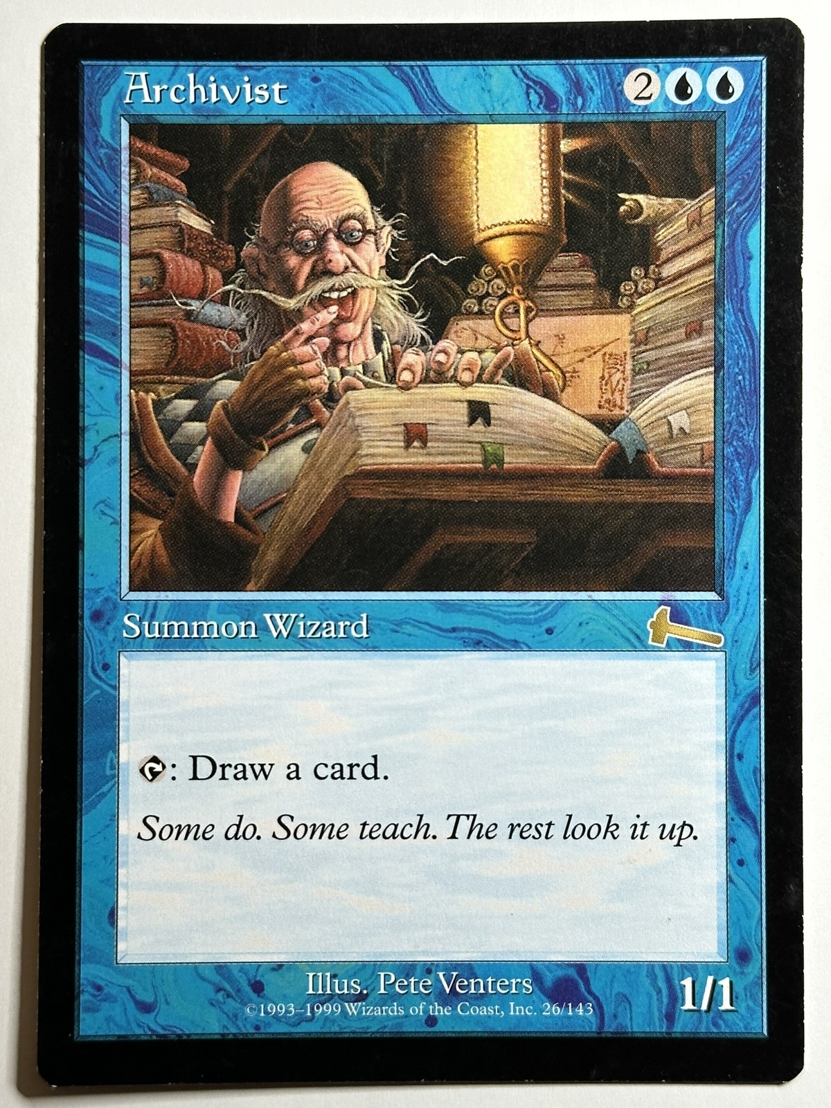 Archivist Urza's Legacy 26 LP-NM MTG Card