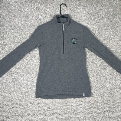 Stio Jacket Womens XS Gray Sweetwater Fleece Mock Neck Full Zip Outdoors Hiking