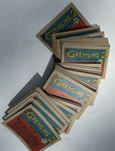 Vintage 1990 Topps Gremlins 2 The New Batch Trading Card Set Complete 1–88 WB ! - Bild 9 von 17