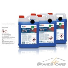 EUROLUB 4x 5 L = 20 LITER SCHEIBENFROSTSCHUTZ -30°C FROSTSCHUTZ GEBRAUCHSFERTIG 