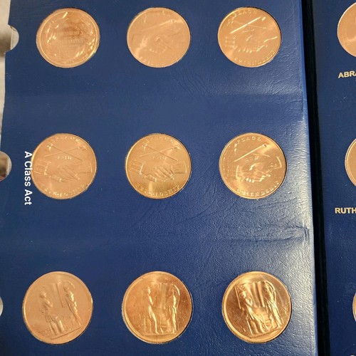 UNITED STATES MINT BRONZE MEDALS OF THE PRESIDENTS 43 COINS WASHINGTON-GWB B1915 - Picture 5 of 14