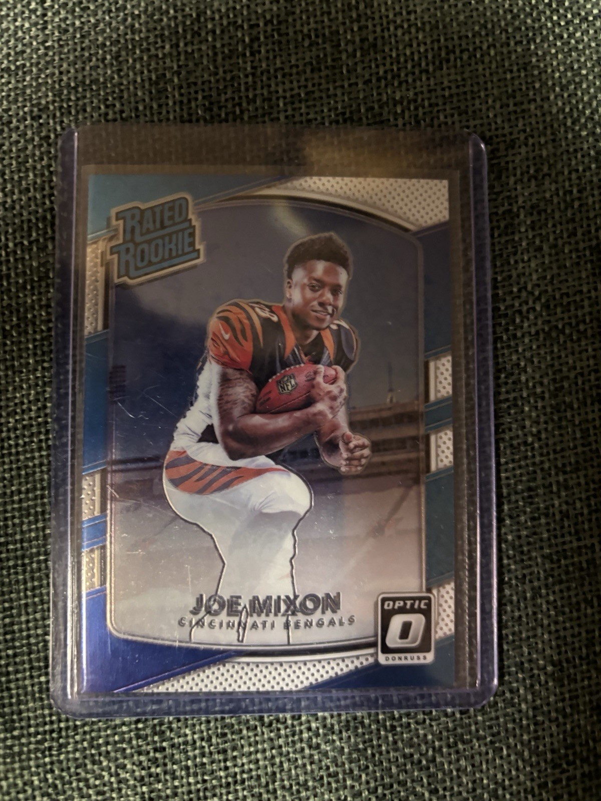2017 Donruss Optic - Rated Rookie Joe Mixon #185 Holo Prizm (RC)