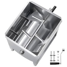 Uimoso Manual Meat Mixer 40L Fixed Tank Mixing Max 60LB for Meat Sausage Mixer