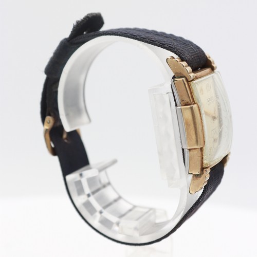 Vintage Gruen 426-567 Veri-Thin Men's Mechanical Wristwatch 426 10k GF & Steel - Picture 3 of 4