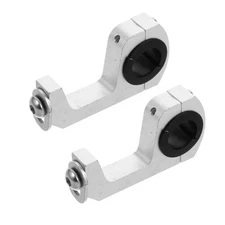  2 Pcs Motorcycle Handlebar Accessories Mount Handguard Clamps Bike