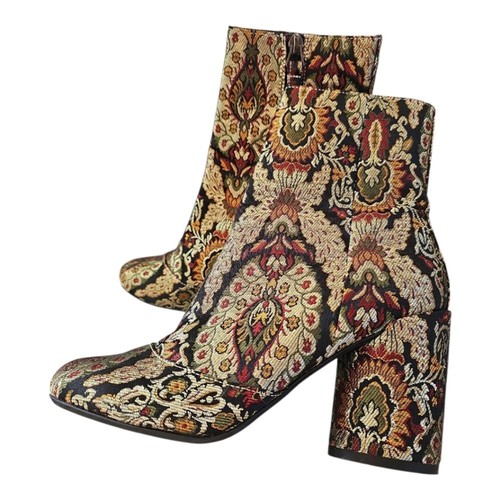 Botines Topshop "Harry" Brocado Tapiz - Para Mujer US 6.5 - Imagen 2 de 13