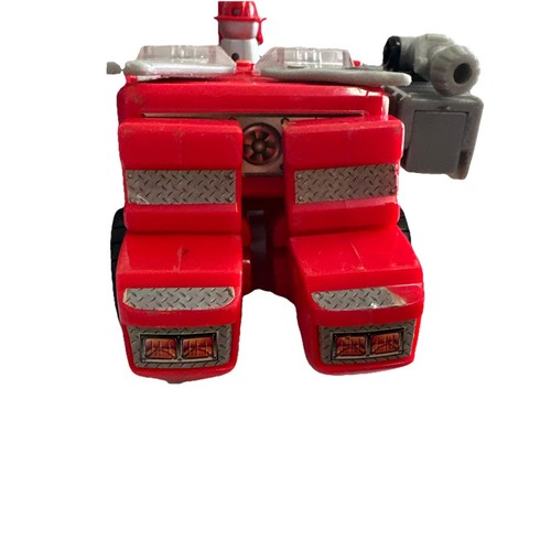 Vintage Tonka Fire Truck Transformer Rescue Roy WORKING Lights Sound Hasbro Tomy - Picture 3 of 6