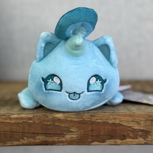 Aphmau MeeMeows - Blue Unicorn Cat Plush Collctible Cat 5" - Picture 1 of 8