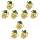  3 Pack Servietten Ringe Goldene Serviettenringe Serviettenhalter Bankett