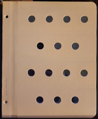 EXTREMELY RARE Custom Dansco Blank 14mm Page