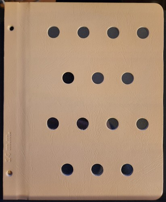 #ad EXTREMELY RARE Custom Dansco Blank 14mm Page $27.99