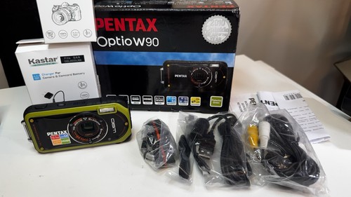 PENTAX Pentax Optio W90 12.1MP Digital Camera W/ Battery & Charger Boxed - Picture 2 of 11