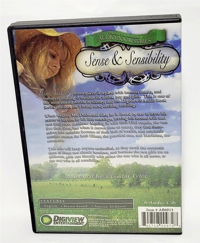 SENSE & SENSIBILITY 2006 Jane Austen Classic Literature Audio Book 6 CD's - Imagen 3 de 3