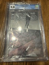 The Walking Dead #100 (Image Comics) CGC 9.8 CHROMIUM VARIANT Adlard Cover