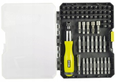 Ryobi RAK59SD Bit Steckschlüssel Set 59-tlg Ratsche Bits Werkzeug Set