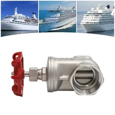 1.85in 304 Stainless Steel Valve Cut-off Gate Valve Manual One-way Gate Valve