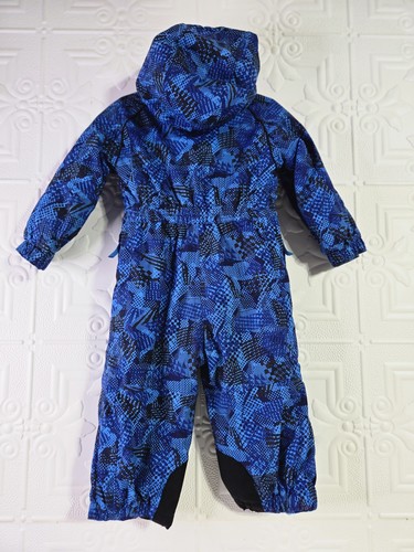 Traje de nieve Rei Timber Mountain forrado de lana niños pequeños 18 meses azul cremallera completa - Imagen 12 de 19