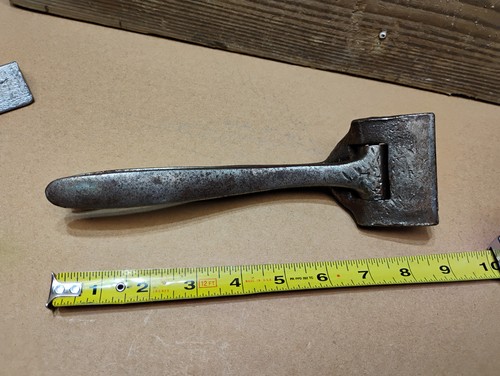 Herramientas Steadman de colección Erie Pa mango curvo pinzas de chapa! - Imagen 9 de 12