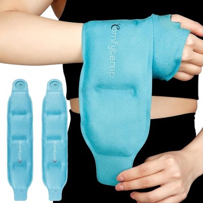 Comfytemp Kühlmanschette Handgelenk 2 Stück Gel Kühlpads Karpaltunnel Arthritis
