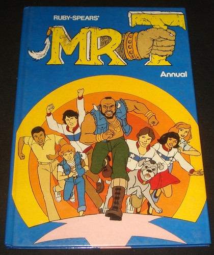 MR T ANNUAL - A TEAM  - 1980s TV SHOW - Picture 1 of 4