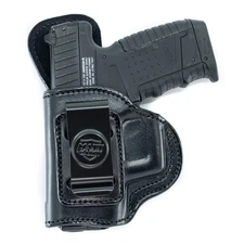 Maxx Carry IWB Leather Gun Holster Compatible with Glock 43, 43X 9mm