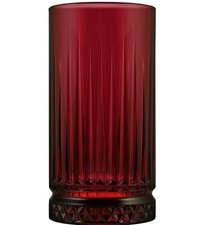 Pasabahce 520015 Rote Elysia Gläser Longdrinkglas 4 tlg. Set 445 ml
