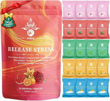 Shower Steamers Aromatherapy - 20 Pack Shower Bombs Aromatherapy Birthday Gifts