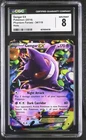 2014 POKEMON PHANTOM FORCES GENGAR EX #34 CGC 8 NEAR MINT #6076934038