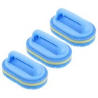 3 Pcs Bathroom Scrubbing Brush Kitchen Cleaning Comfortable Grip