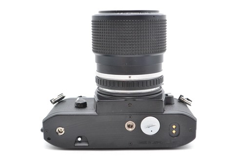 Nikon EM analoge 35-mm-Spiegelreflexkamera mit Objektiv 36–72 mm f/3,5 manueller Fokus schwarz Exc+5 - Bild 10 von 16