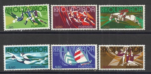 Portugal 1972 - Olympische Spiele München Briefmarken Satz postfrisch