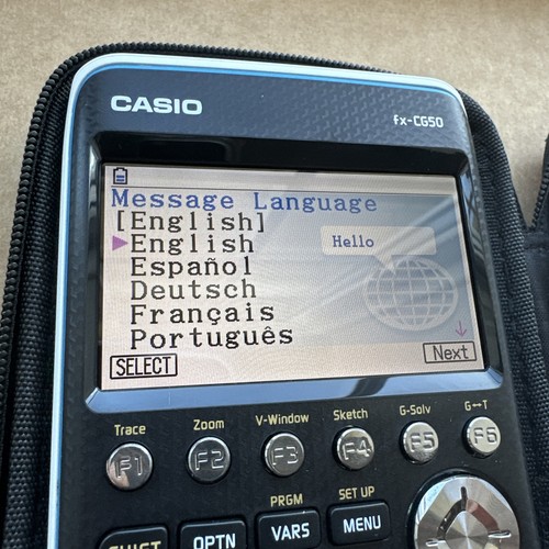 Casio FX-CG50 3D Graphic Calculator with Wyngs case - Picture 5 of 16