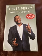SIGNED Tyler Perry - Higher Is Waiting Hardcover Book First Edition