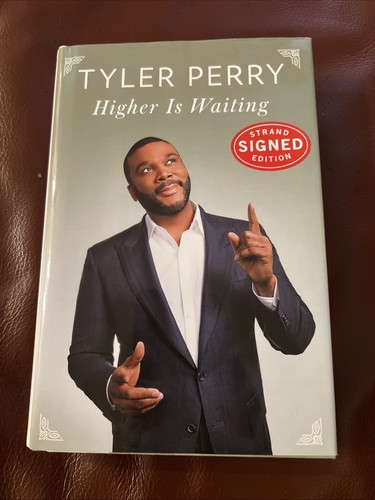 SIGNED Tyler Perry - Higher Is Waiting Hardcover Book First Edition - Imagen 1 de 4