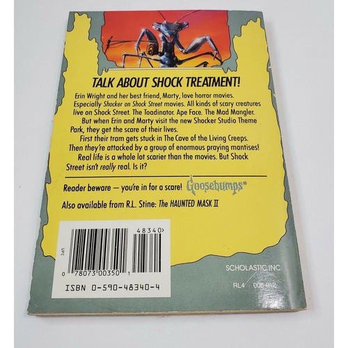 Goosebumps A Shocker On Schock Street by R.L. Stine 1995 - Picture 2 of 2