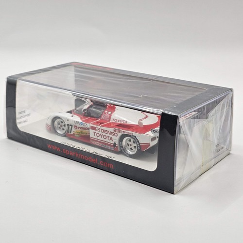 Spark Toyota 87C #37 Toyota Team TOM's 24Hrs Le Mans 1987 1/43 Scale - Picture 4 of 4
