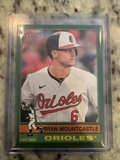 2025 Topps Heritage - Ryan Mountcastle #27 Dark Green Border