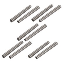 10 Pcs Carbon Steel GB117 2.5mm Small End Diameter 25mm Length Taper Pin