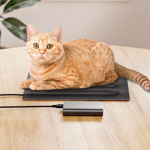 USB 5V Pet Heating Pad Electric Heating Mats with Digital Temperature Control - Picture 2 of 16