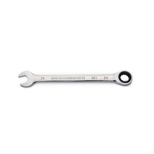 GearWrench 24mm 90-Tooth 12 Point Ratcheting Combination Wrench