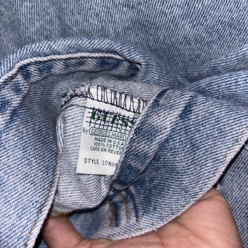 Vintage Guess Georges Marciano Jeansjacke MediumMade In USA Trucker Denim 90er - Bild 9 von 17