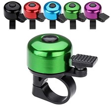 Bike Bell Bicycle Bell Crisp Sound for Adults Kids Boys Girls Green